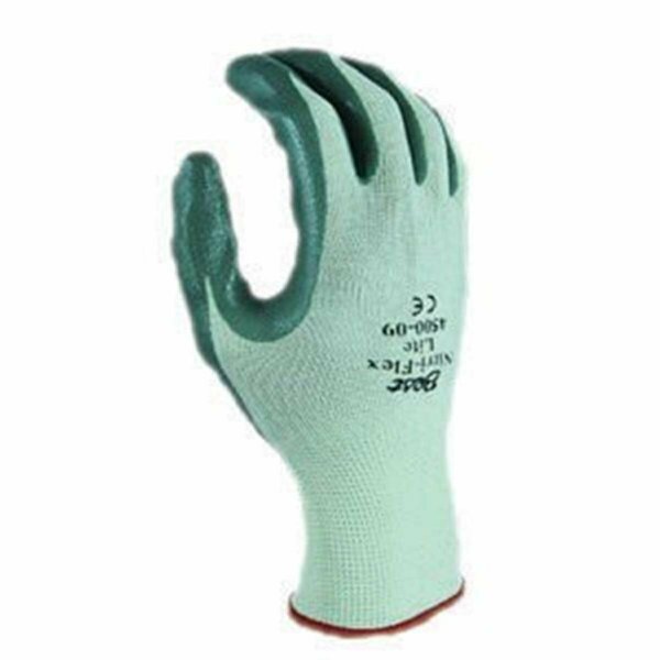 Keen Dispose- Nitrile-Coatedpalm-Dipped Gloves - Green - Size 9 KE3671382